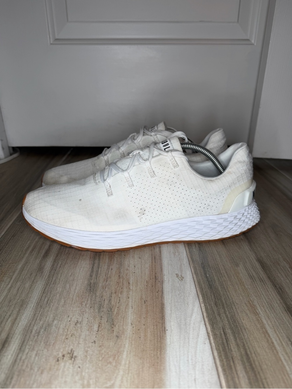 Nobull White Gum Bottom All Day 365 Running Shoes Sneakers Mens 11 Womens 12.5